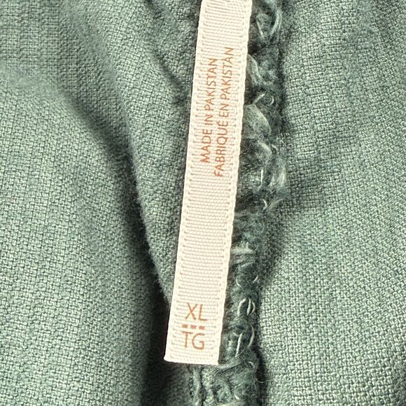 Free People Tahiti Cord Cargo Pants Green Size XL Utility Y2K Grunge Gorpcore - Picture 8 of 13